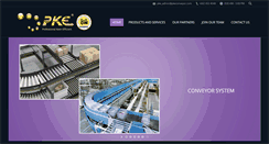 Desktop Screenshot of pkeconveyor.com